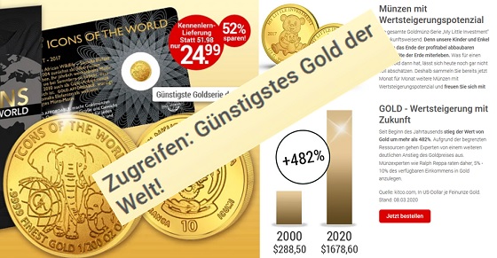 Goldige Abzocke