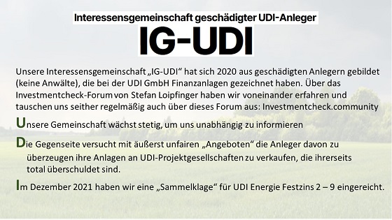 UDI: Unendlich dreiste Informationspolitik