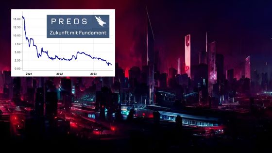 Das PREOS-Fundament wackelt (Preos-Aktienkurs, Hintergrundbild: AI Magic Tools)
