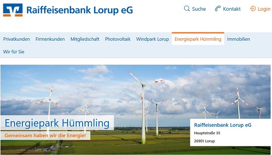 Intransparente Raiffeisenbank Lorup eG
