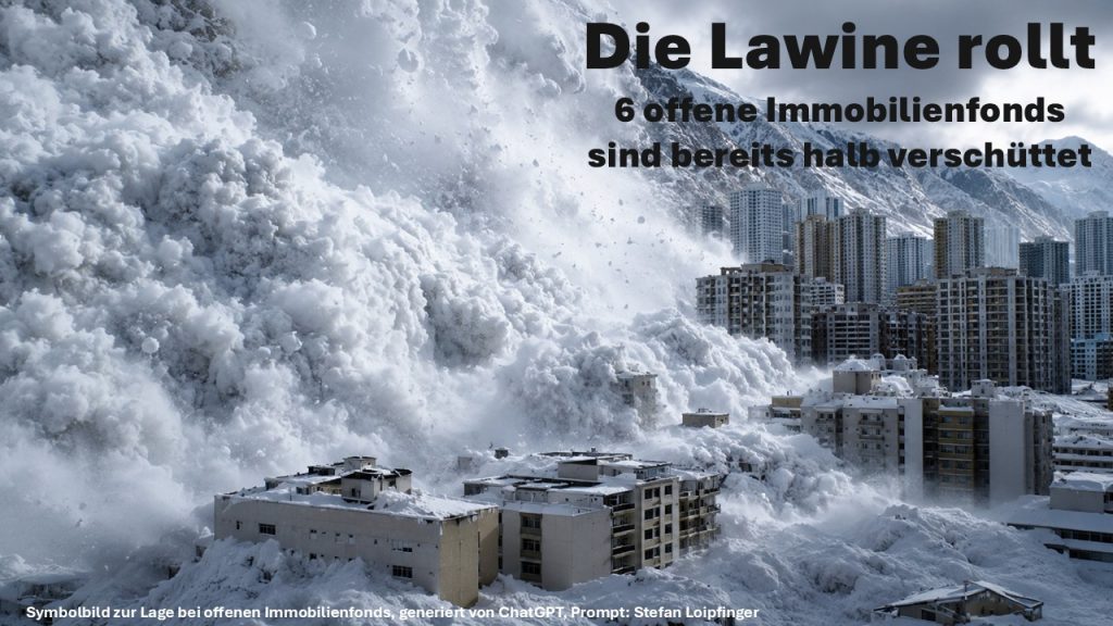 Sechs offene Immobilienfonds nehmen derzeit keine Anteile zurück oder werden abgewickelt
